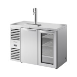 True TDR48-RISZ1-L-S-SG-1 - Draft Bar Cooler, two-section, 48